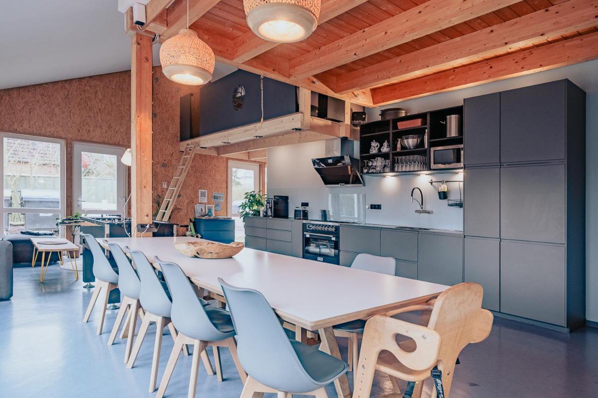 Hostel Oder Ferienwohnung 1-16 Personen Im Blauen Haus Фемарн Екстер'єр фото