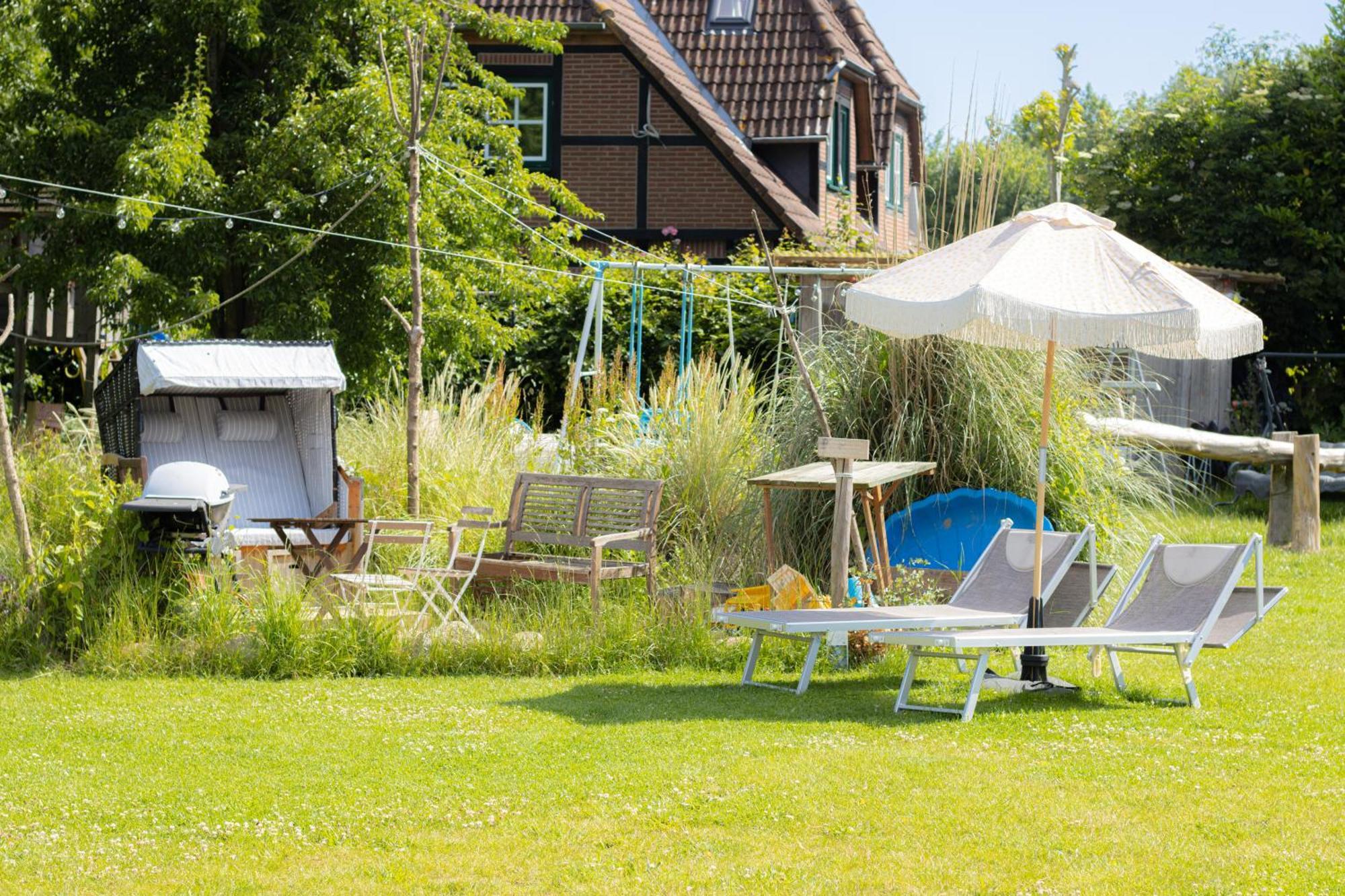 Hostel Oder Ferienwohnung 1-16 Personen Im Blauen Haus Фемарн Екстер'єр фото