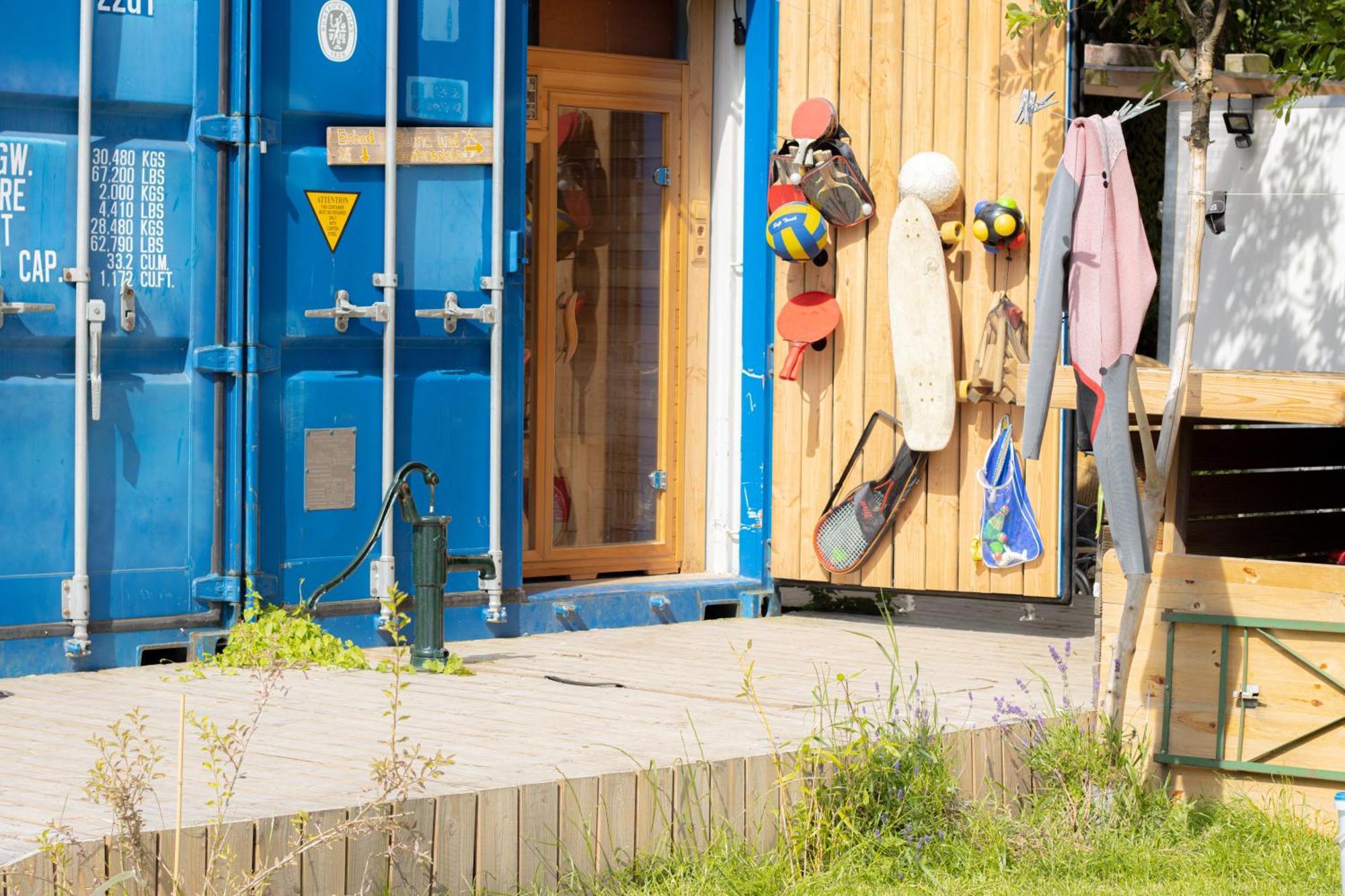 Hostel Oder Ferienwohnung 1-16 Personen Im Blauen Haus Фемарн Екстер'єр фото